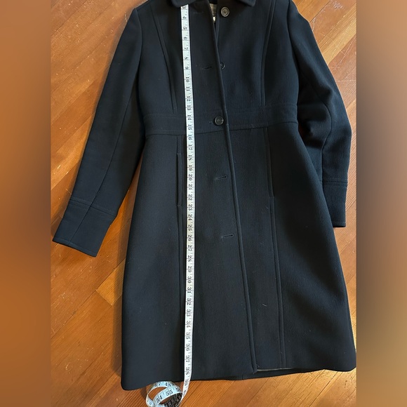 Jcrew wool Thinsulate long coat 4tall. Classic lady day coat - Picture 7 of 12